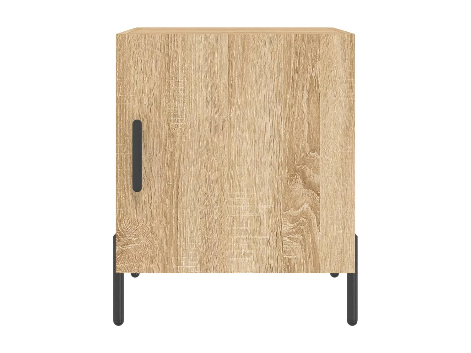 Sulva  Tables de chevet 2 pcs chêne sonoma 40x40x50 cm bois ingénierie