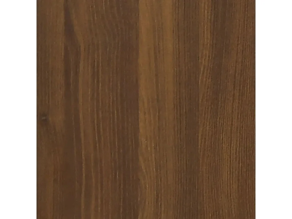 Quinty  Table de chevet Chêne marron 50x39x47 cm