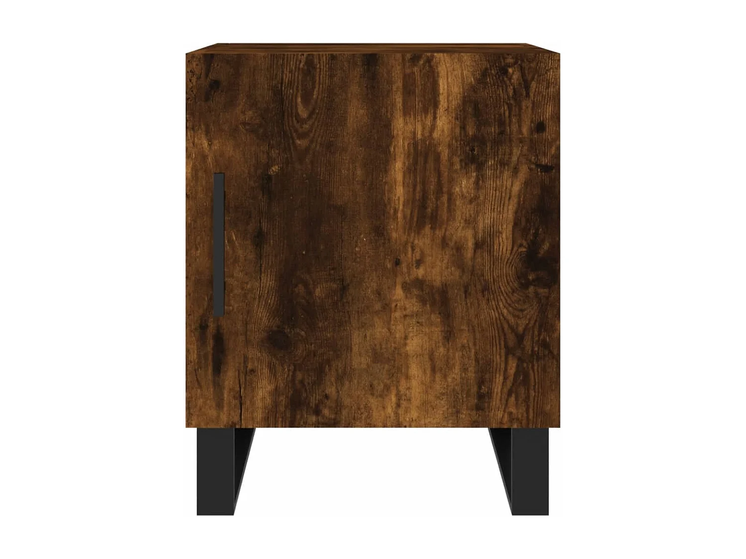 Kuopio  Table de chevet chêne fumé 40x40x50 cm bois d'ingénierie