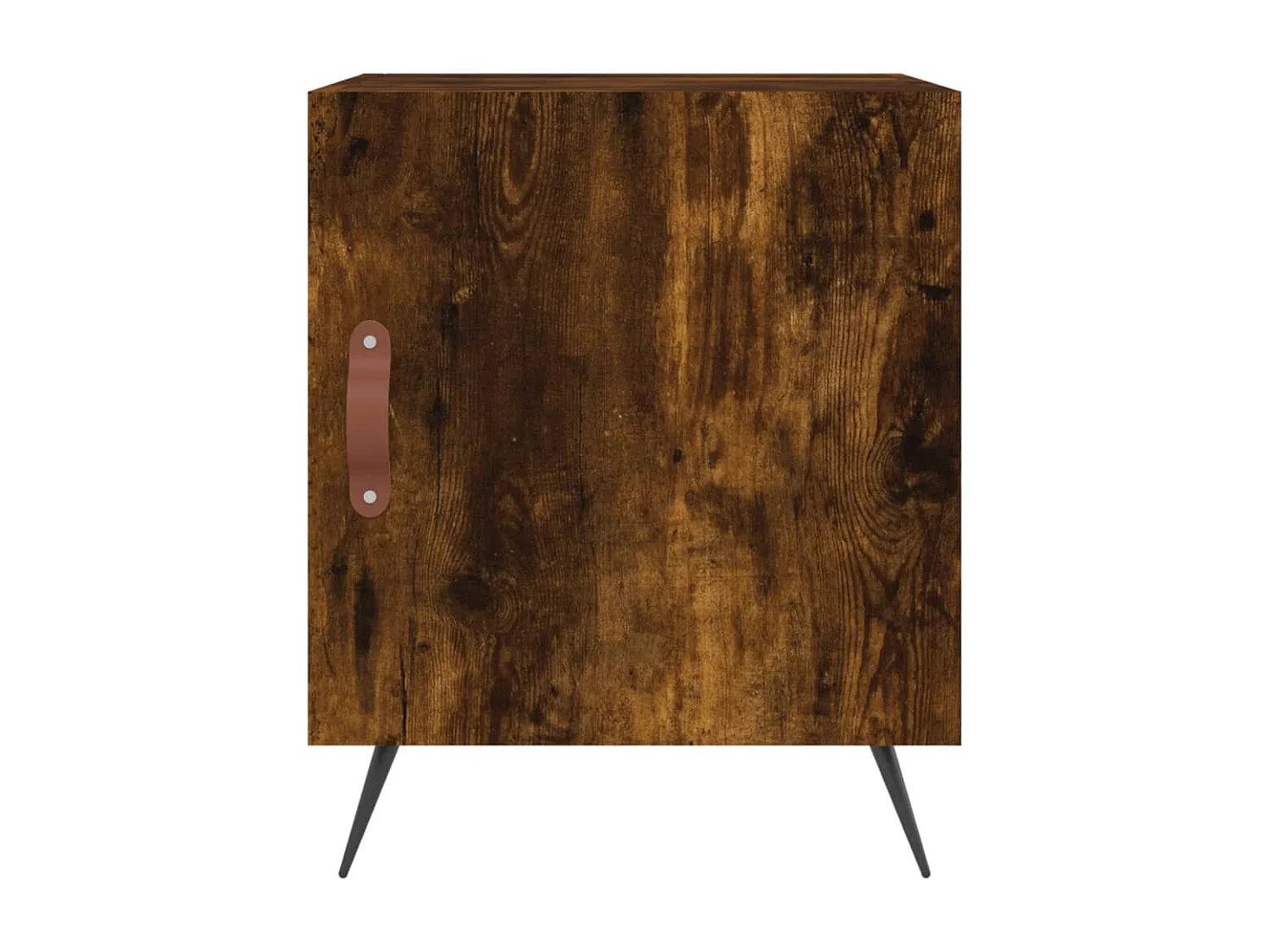 Aars  Tables de chevet 2 pcs chêne fumé 40x40x50 cm bois d'ingénierie