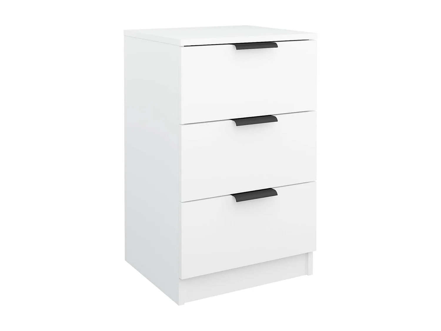 Tucson  Tables de chevet 2 pcs Blanc 40x36x65 cm