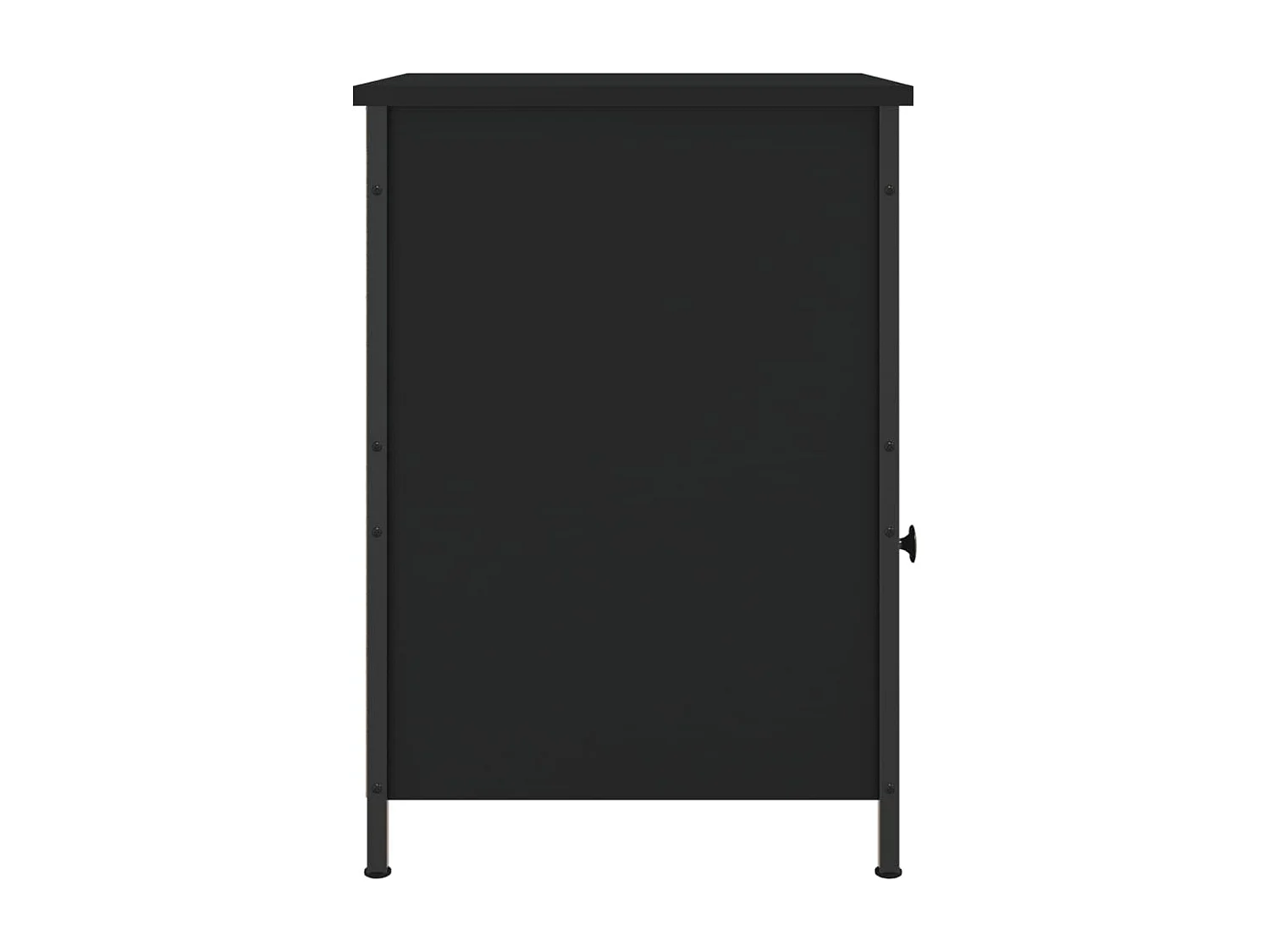 Lindra  Tables de chevet 2 pcs noir 40x42x60 cm bois d'ingénierie