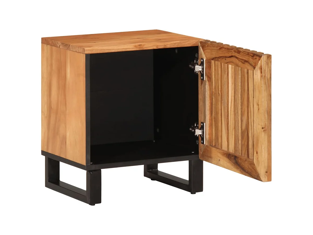 Bryral  Nachtkastje 40x34x46 cm massief acaciahout
