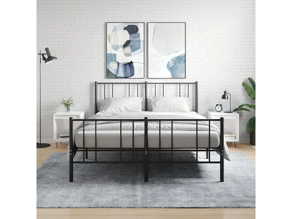 Sander  Tables de chevet 2 pcs blanc brillant 40x35x50 cm