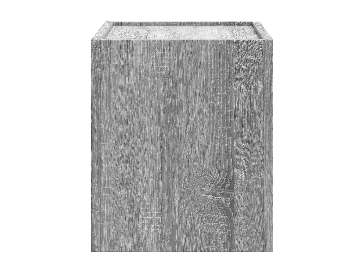 Dayton  Table de chevet murale sonoma gris 45x30x35 cm