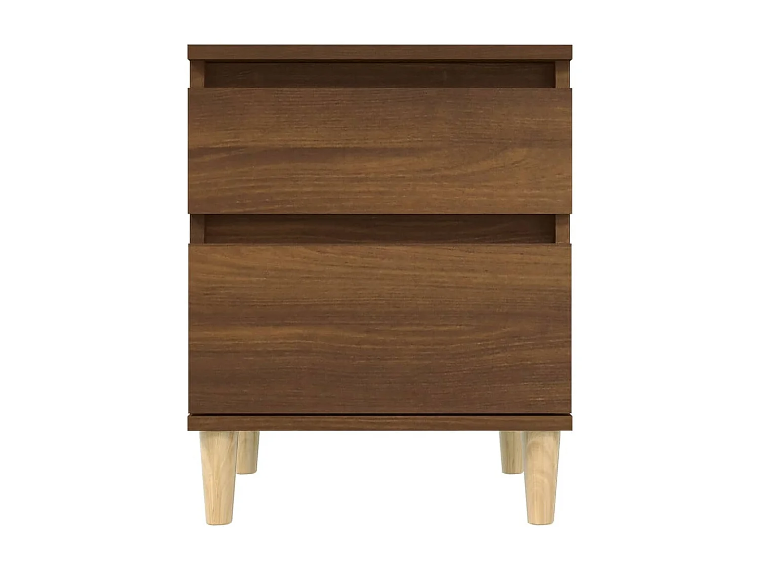 Montmorency  Table de chevet Chêne marron 40x35x50 cm