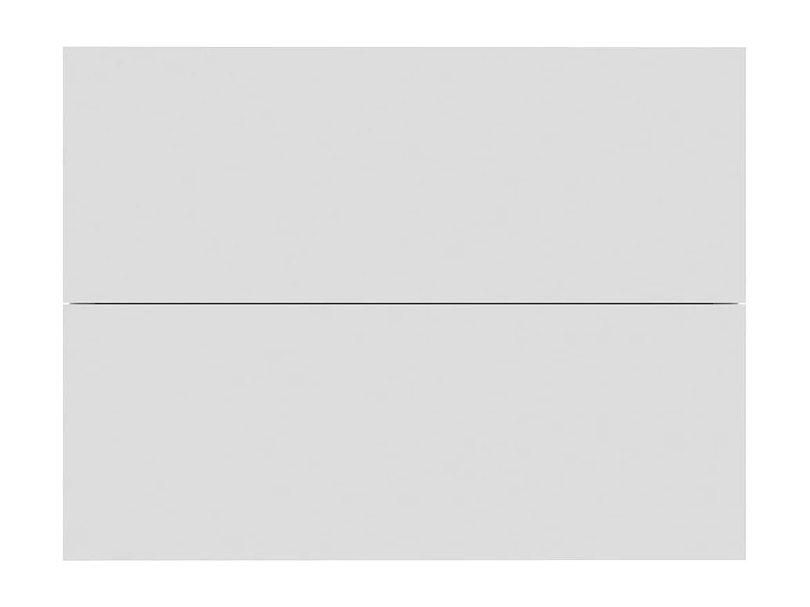 Ylöjärvi  Tables de chevet 2 pcs Blanc 40x30x30 cm Bois d'ingénierie