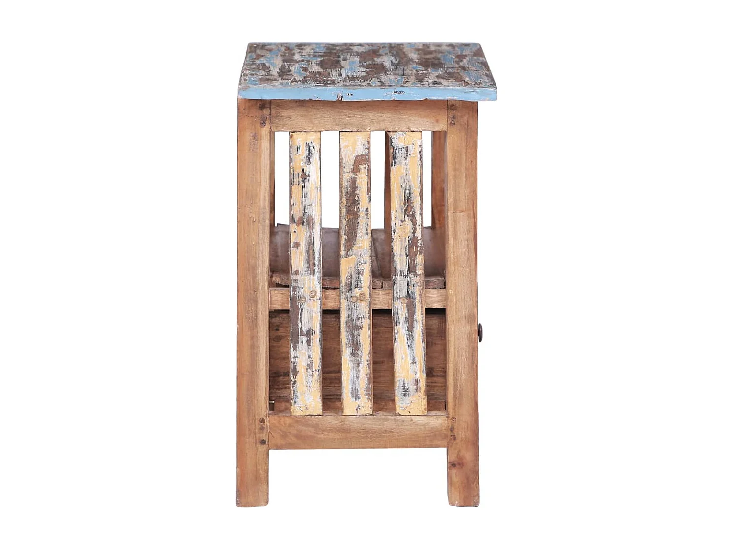 Garden Furniture -  Table de chevet 41x30x50 cm bois d'acajou massif