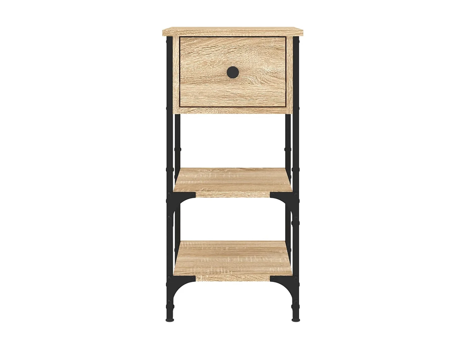 Jersey Shore  Nachttisch Sonoma-Eiche 34x36x70 cm Holzwerkstoff