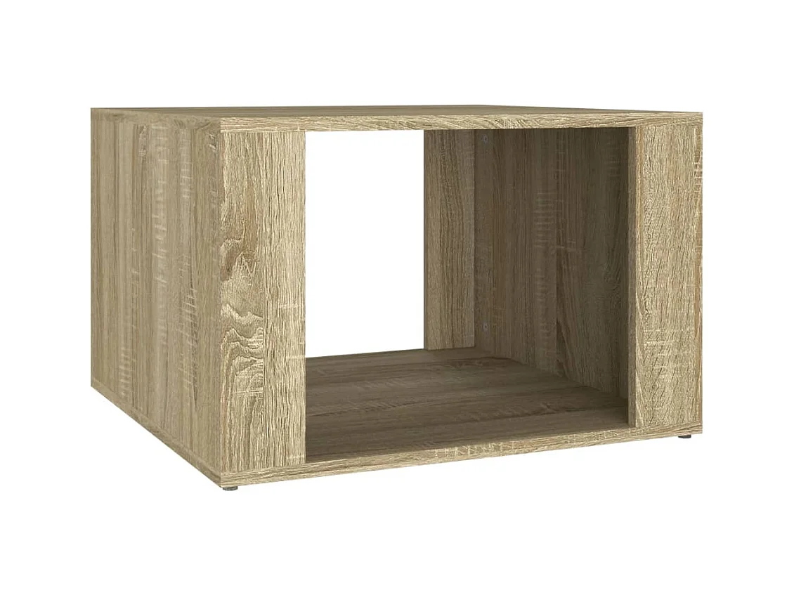 Zalindra  Nachtkastje 57x55x36 cm bewerkt hout sonoma eikenkleurig