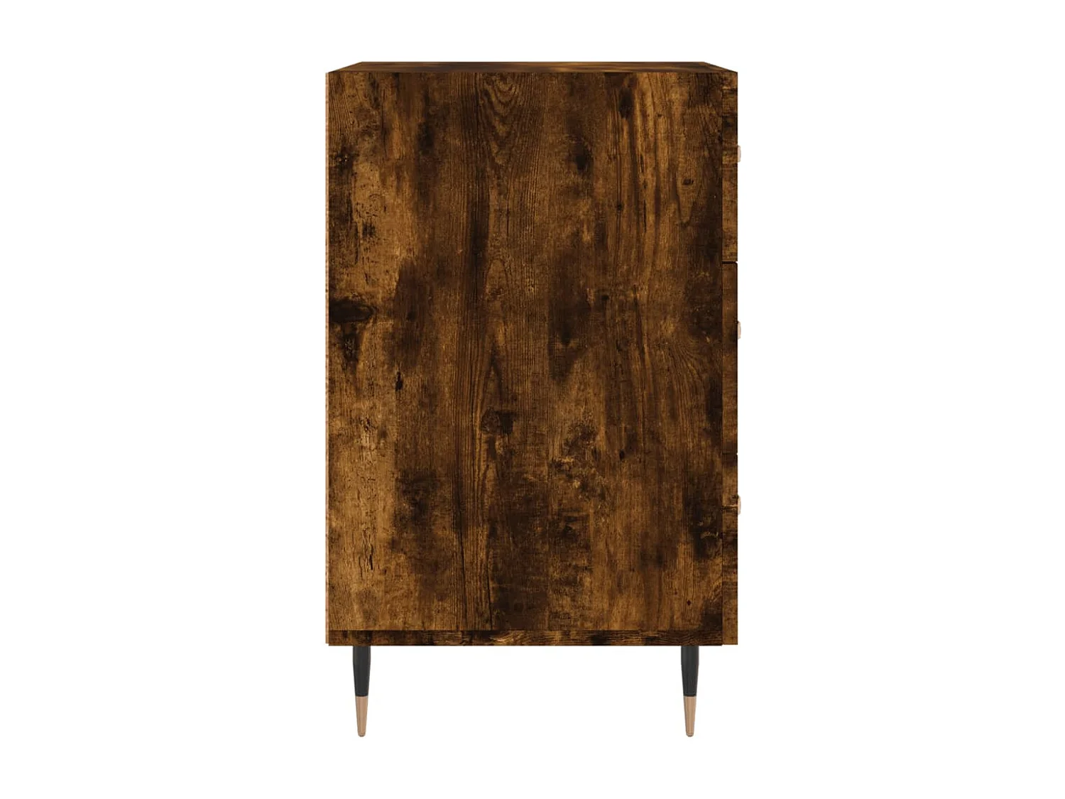 Maria Elise  Table de chevet chêne fumé 40x40x66 cm bois d'ingénierie