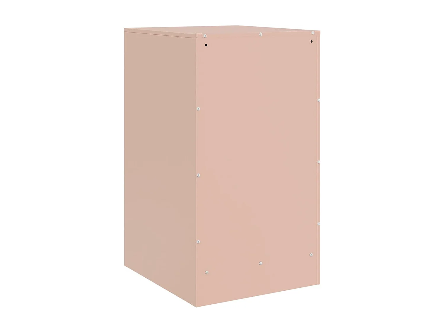 Hereford  Tables de chevet 2 pcs rose 34,5x39x62 cm acier