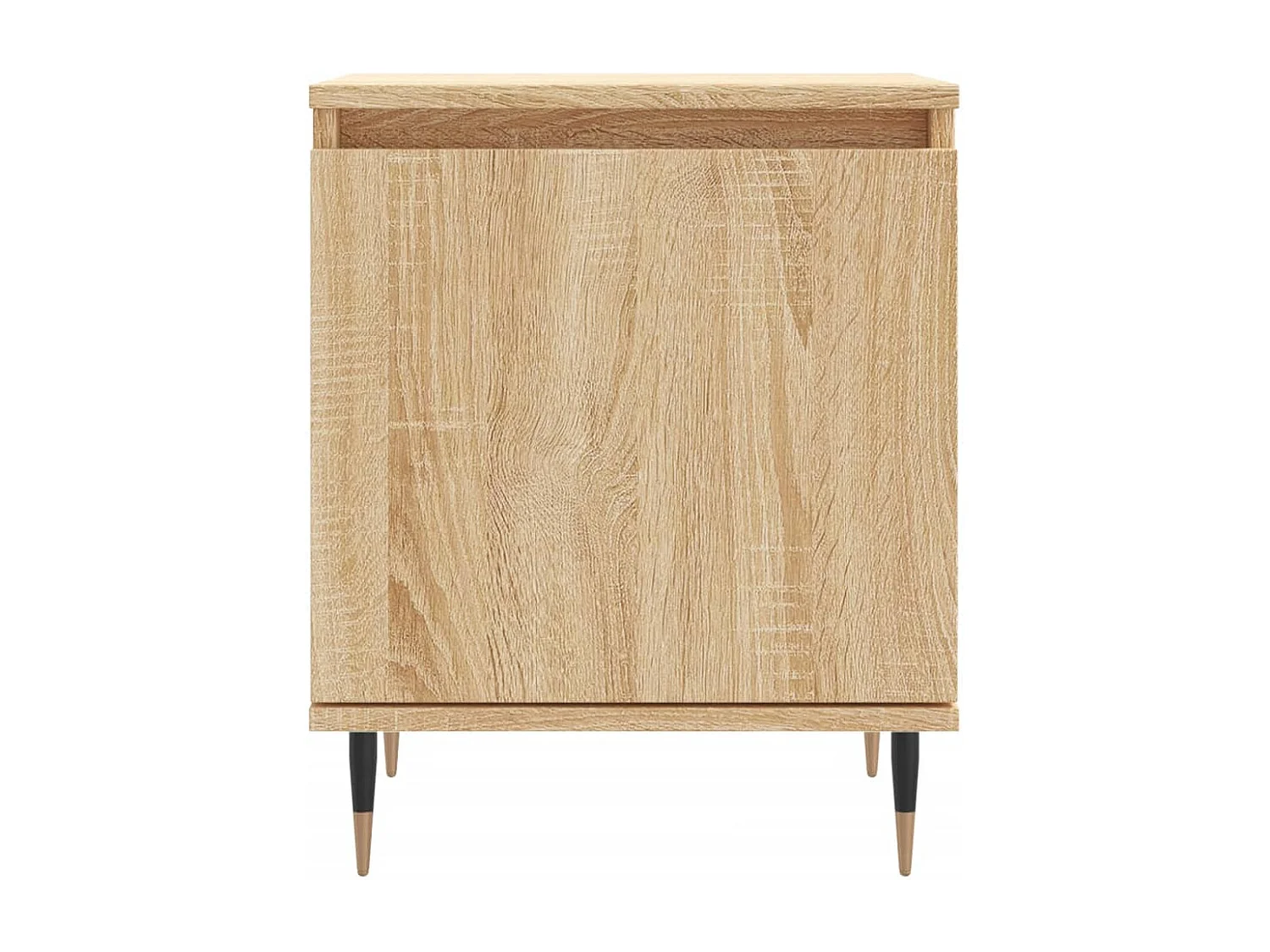 Felina  Nachtkastjes 2 st 40x30x50 cm bewerkt hout sonoma eikenkleurig