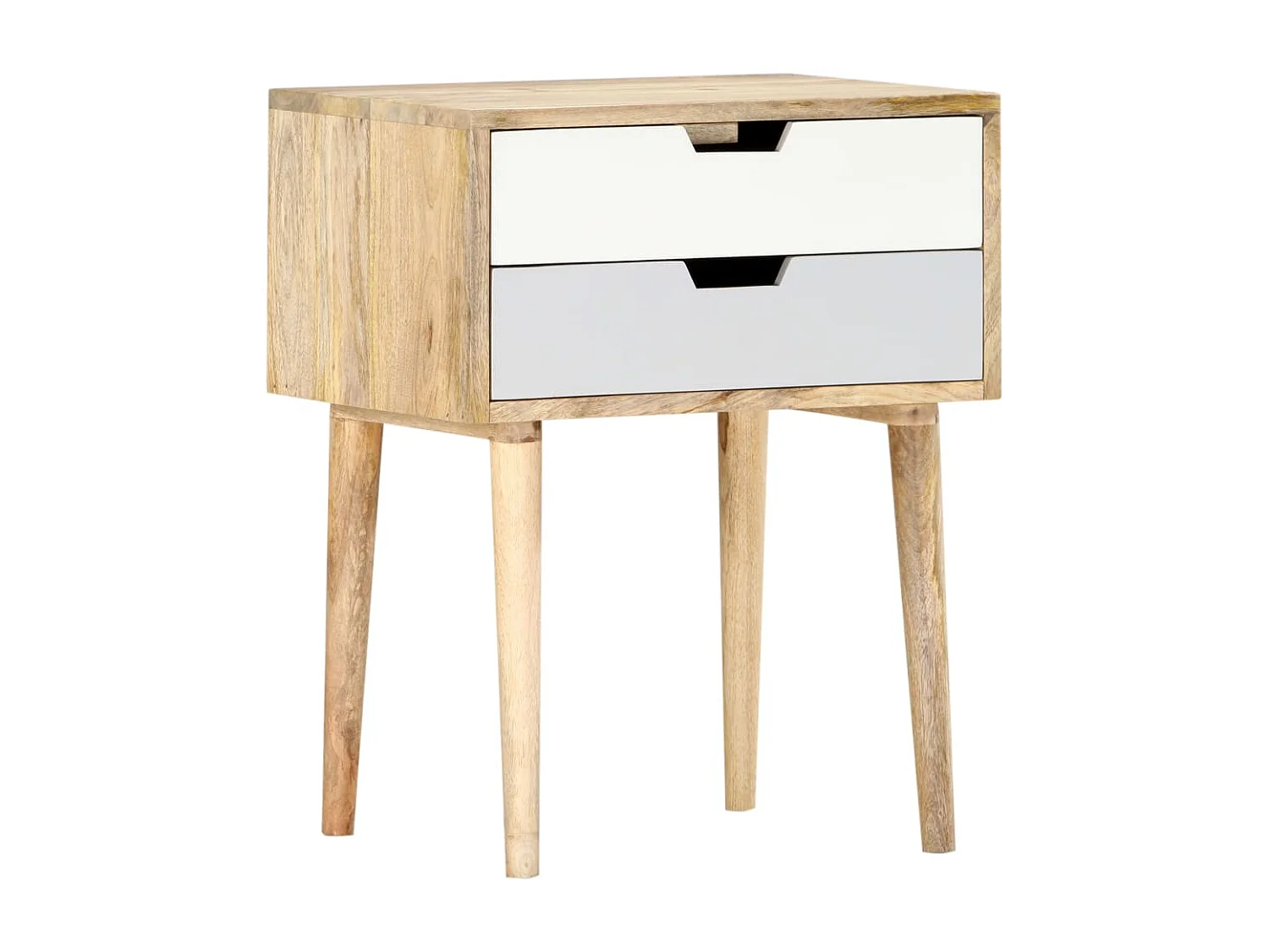 Garden Furniture -  Table de chevet 47x35x59 cm Bois de manguier massif