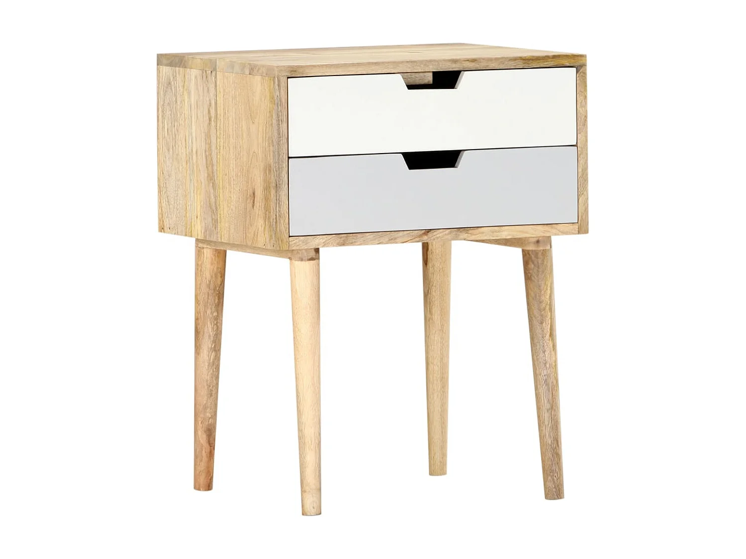 Garden Furniture -  Table de chevet 47x35x59 cm Bois de manguier massif