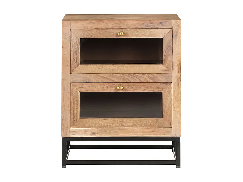 Garden Furniture -  Table de chevet 40x30x50 cm Bois d'acacia massif