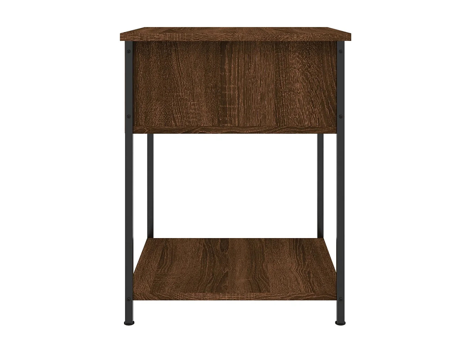 Ranum  Nachtkastje 44x45x58 cm bewerkt hout bruin eikenkleur