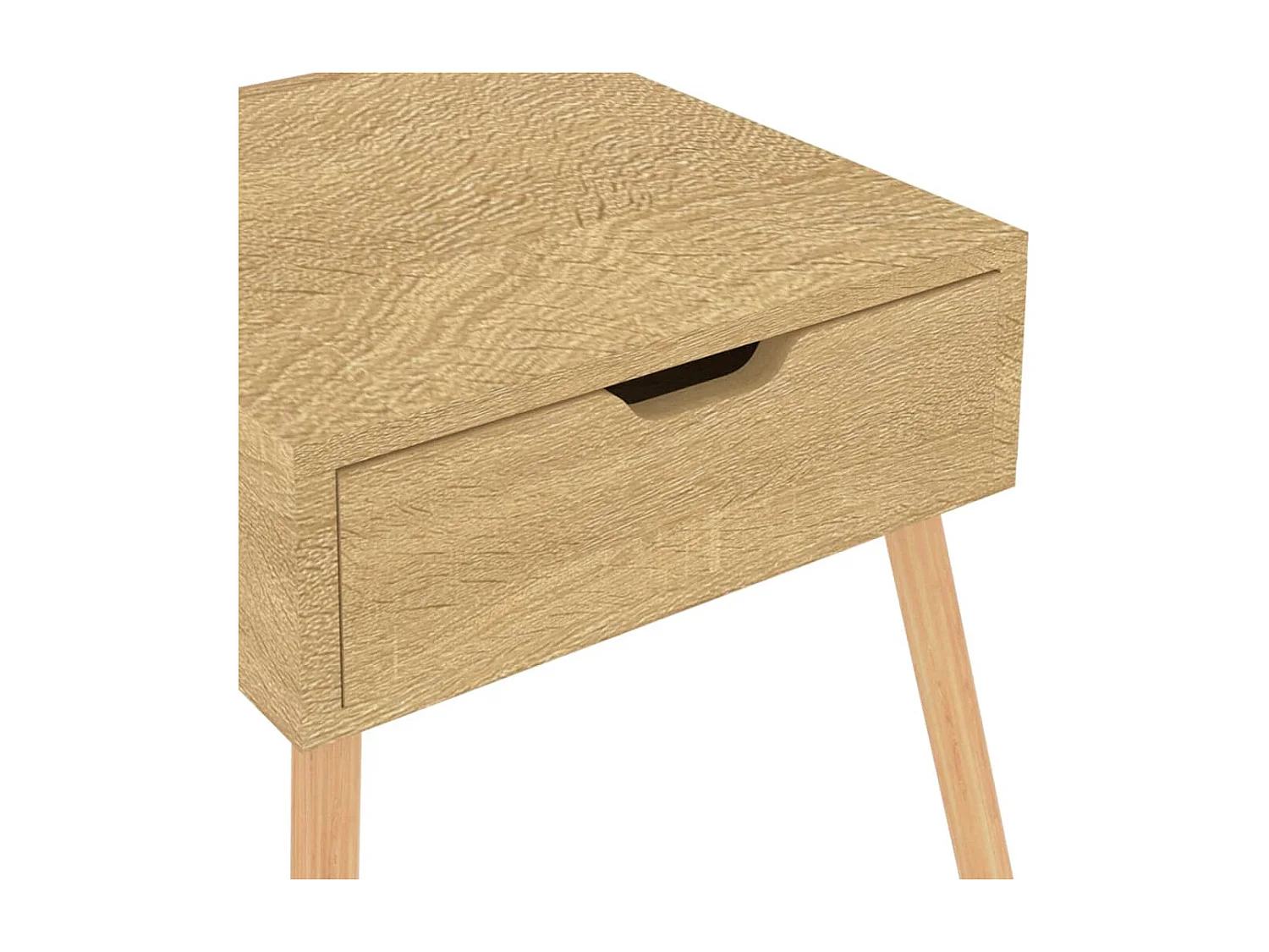 Wellsville  Comodino Rovere Sonoma 40x40x56 cm in Legno Multistrato