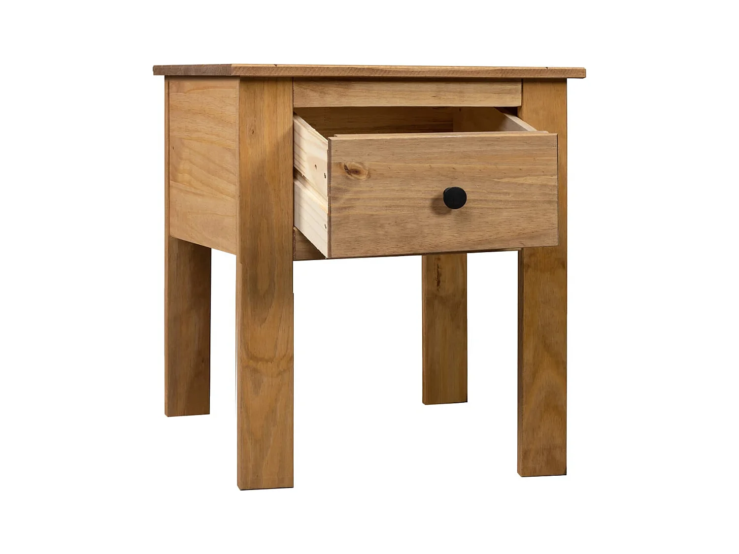 Sophie-Magali  Comodino 46x40x57 cm in Legno di Pino Panama Range