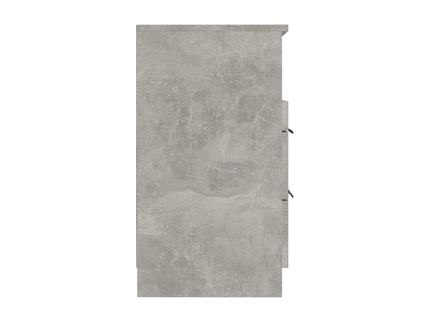 Damien  Tables de chevet 2 pcs Gris béton Bois d'ingénierie