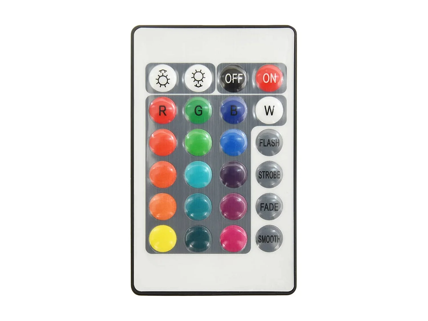 Mohn  LED-Nachttisch Schwarz 45x35x67 cm Holzwerkstoff