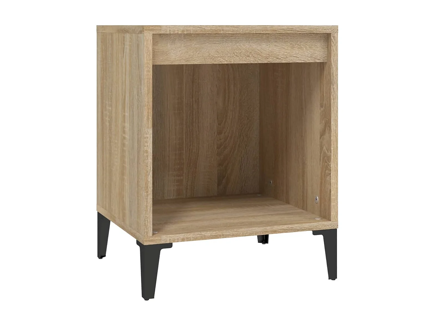 Hartford  Mesita de noche roble Sonoma 40x35x50 cm