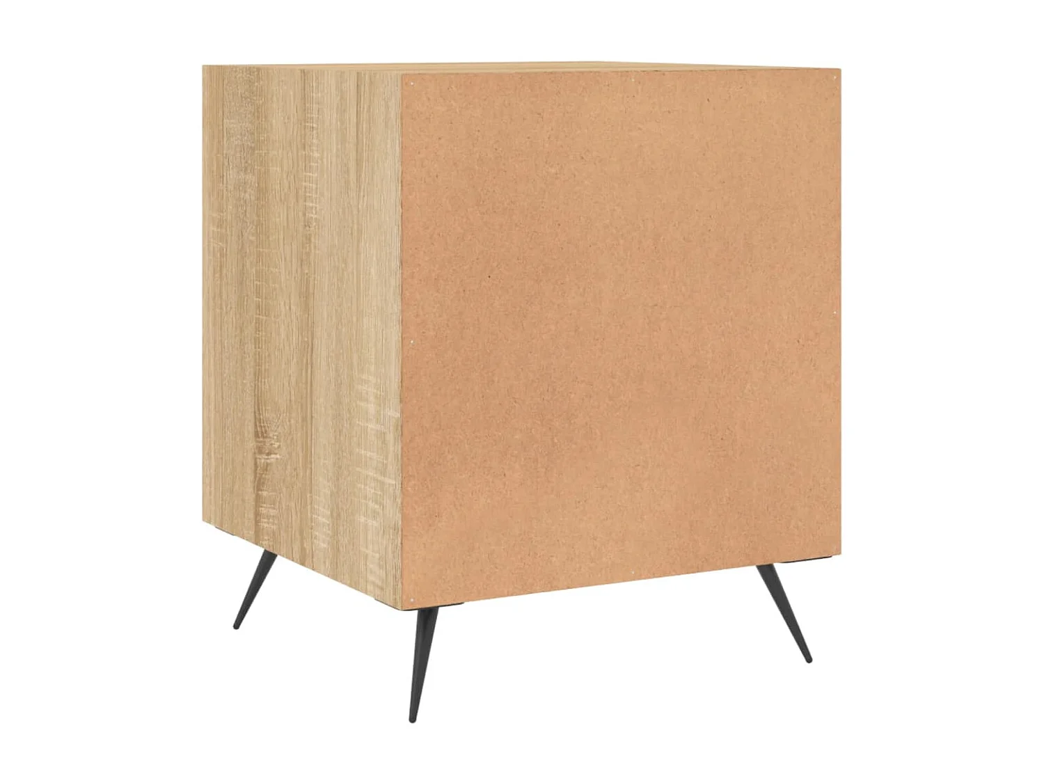 Aars  Tables de chevet 2 pcs chêne sonoma 40x40x50 cm bois ingénierie