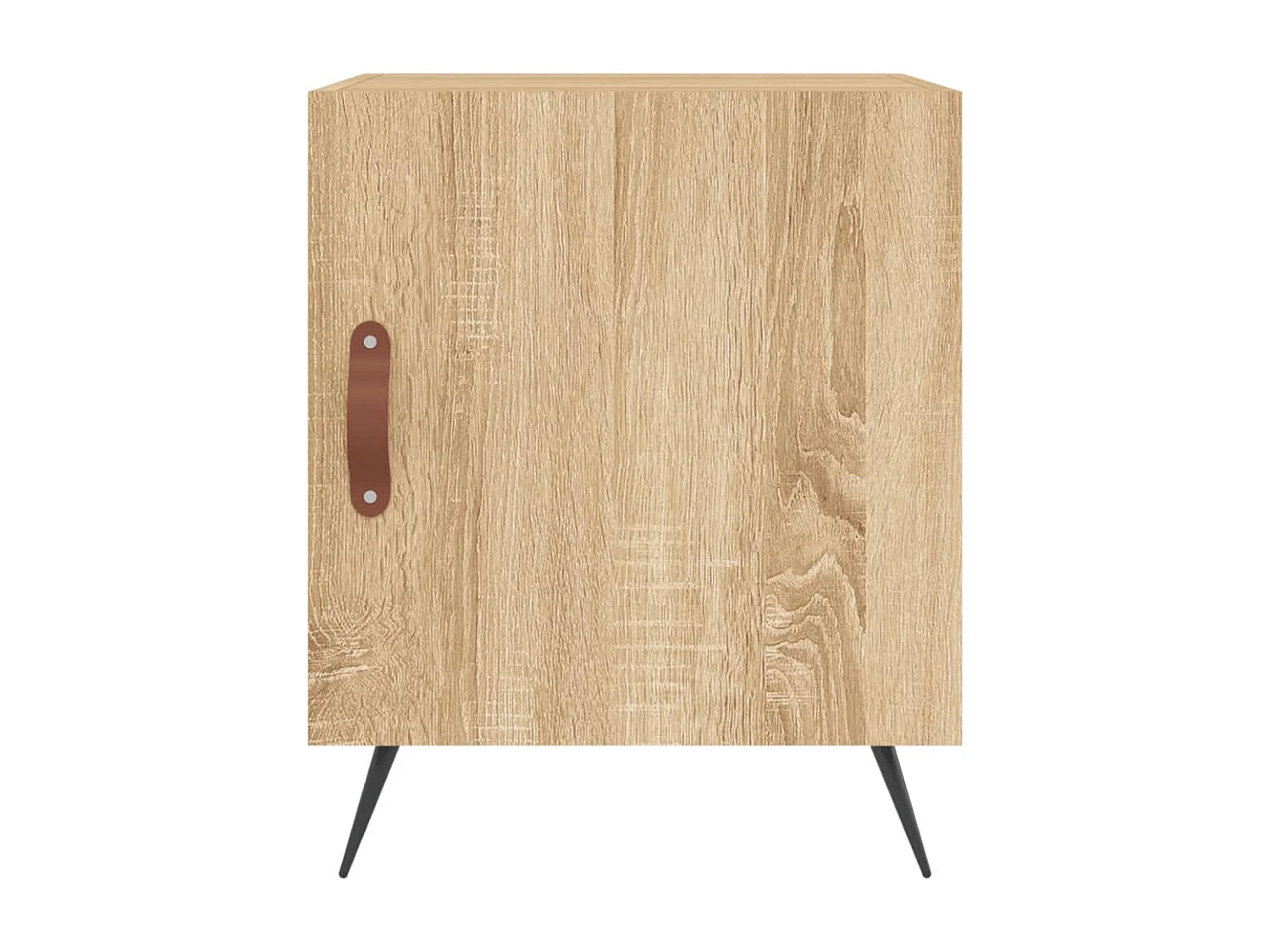 Aars  Comodini 2 pz Rovere Sonoma 40x40x50 cm in Legno Multistrato