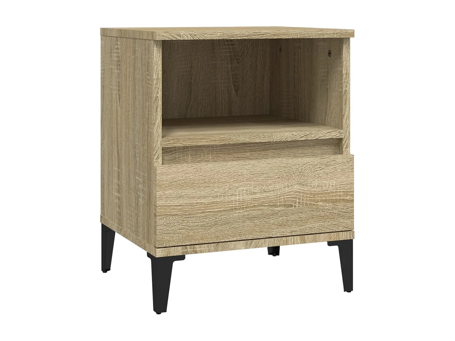 Centennial  Mesita de noche roble Sonoma 40x35x50 cm