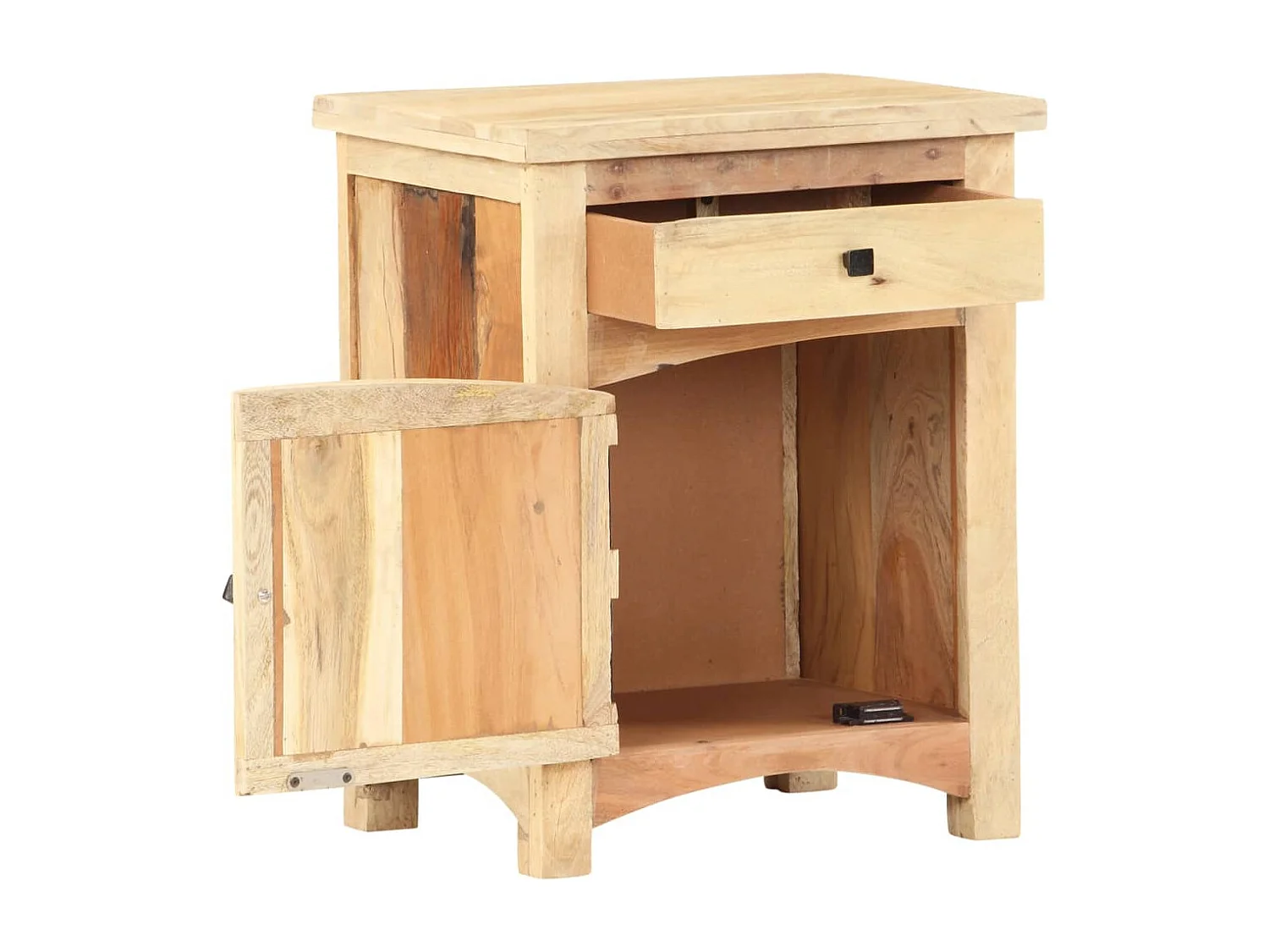 Garden Furniture -  Table de chevet 40 x 30 x 50 cm Bois de récupération massif