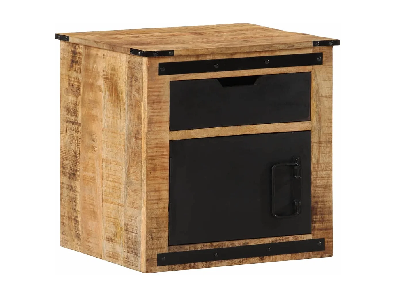 Garden Furniture -  Nachtkastje 45x40x45 cm massief mangohout