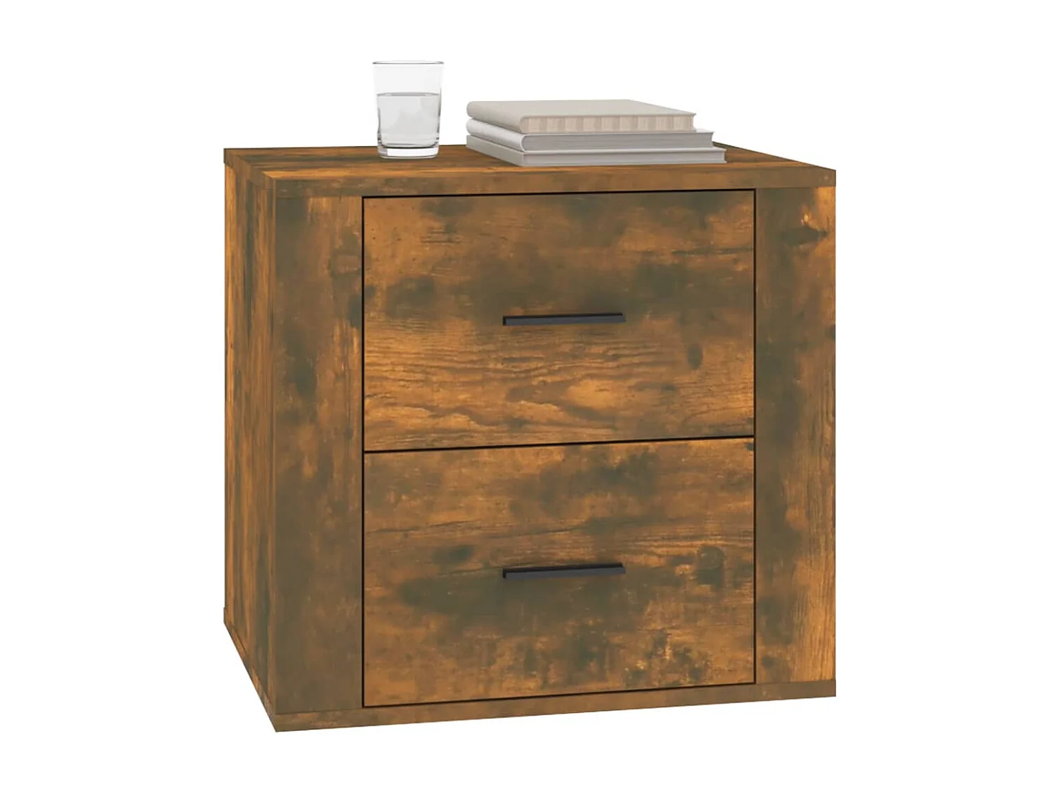 Melinda  Nachtkastje 50x39x47 cm gerookt eikenkleurig