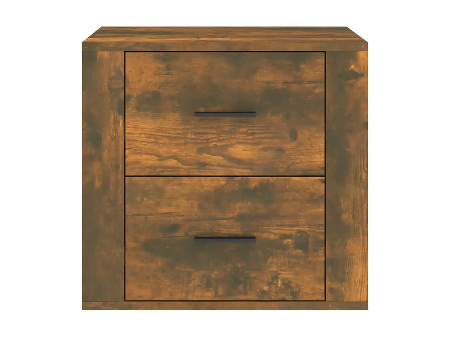 Melinda  Table de chevet Chêne fumé 50x39x47 cm