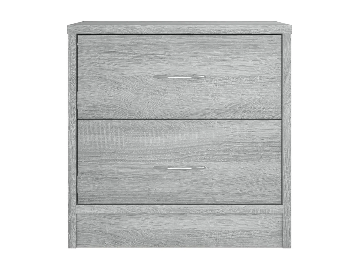 Wytse  Nachtkastje 40x30x40 cm bewerkt hout grijs sonoma eikenkleurig