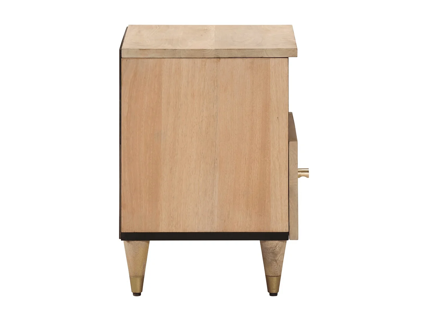 Ingebrigt  Table de chevet 40x33x46 cm Bois de manguier solide