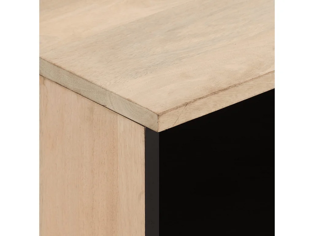 Ingebrigt  Table de chevet 40x33x46 cm Bois de manguier solide