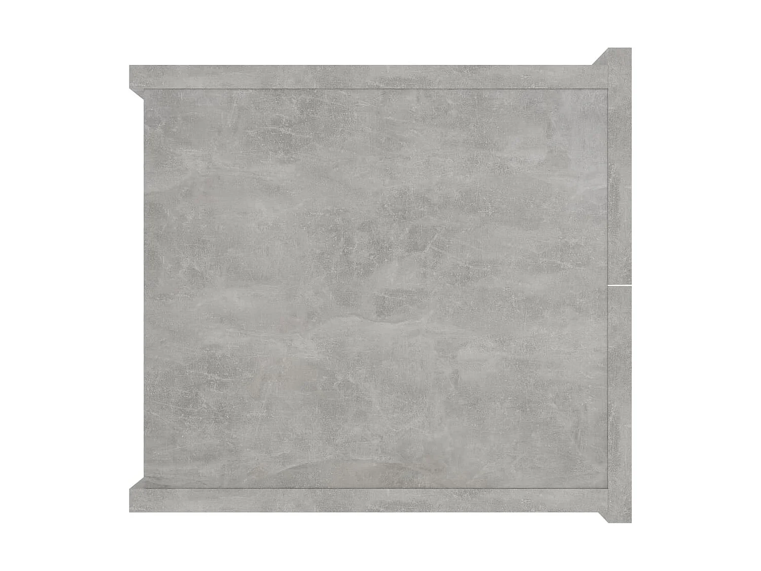 Ylöjärvi  Table de chevet Gris béton 40x30x30 cm Bois ingénierie