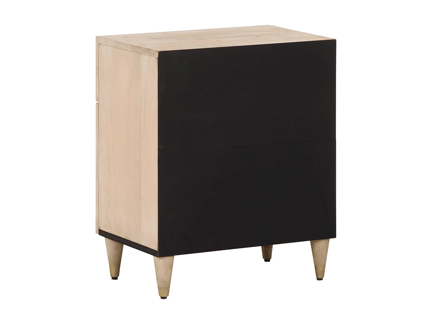 Faelor  Nachtkastje 50x33x60 cm massief mangohout