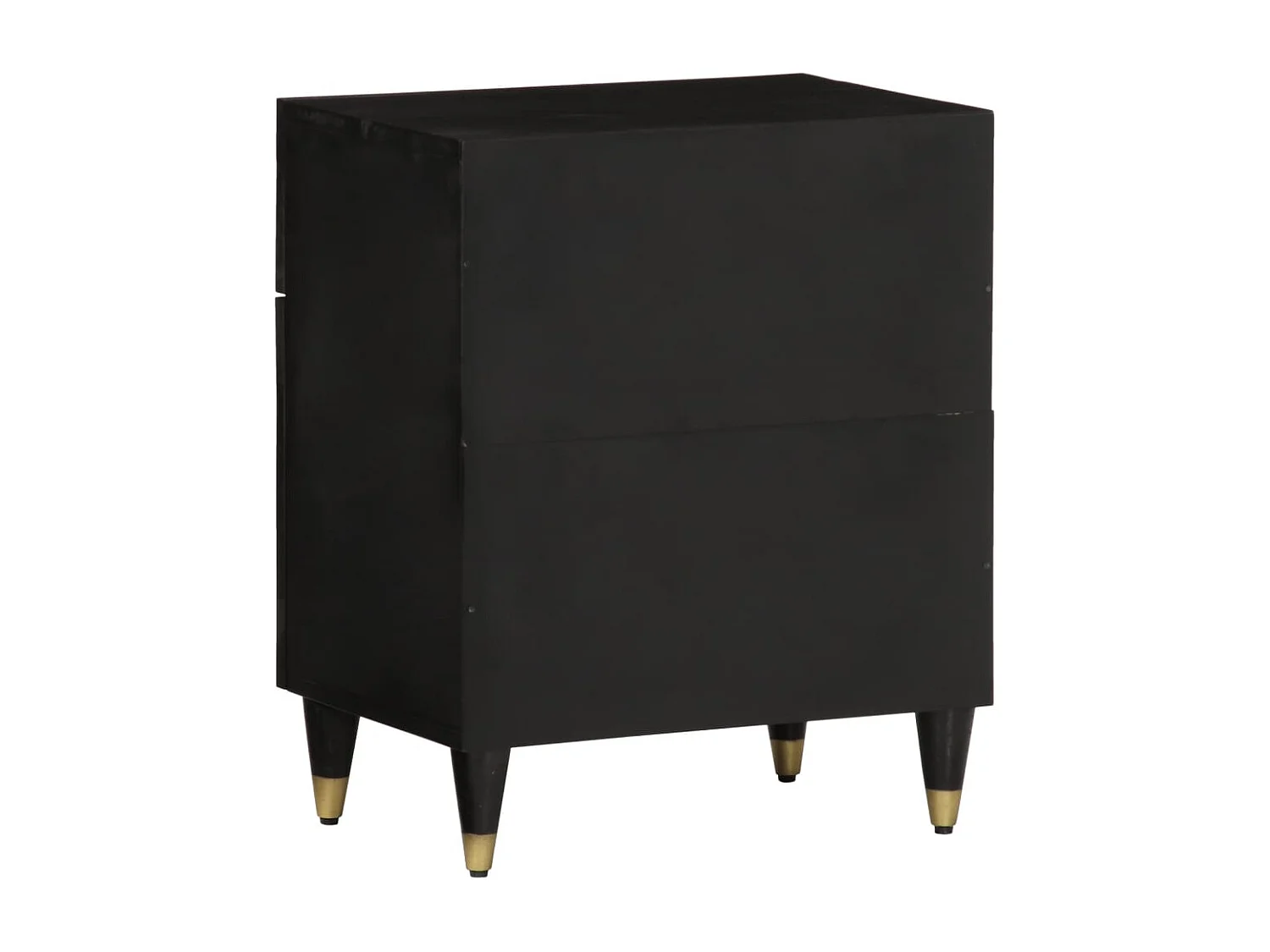 Faelor  Table de chevet 50x33x60 cm bois de manguier massif