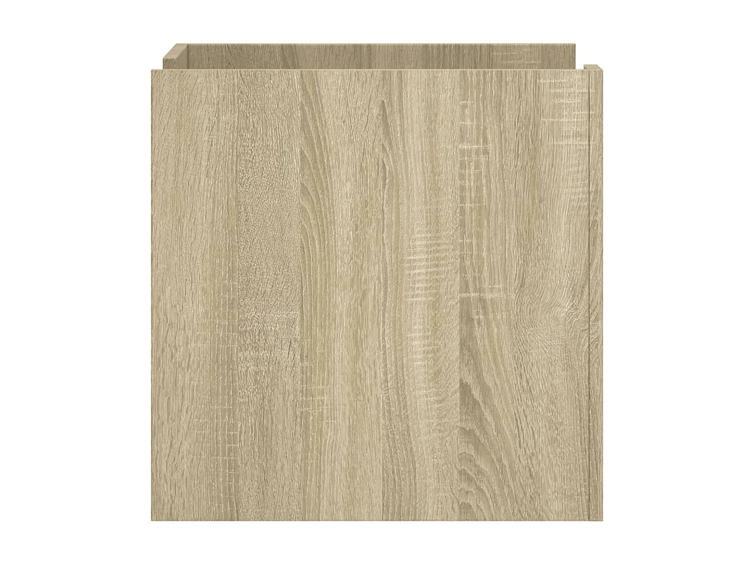 Boher  Table de chevet chêne sonoma 45x50x50 cm bois d’ingénierie