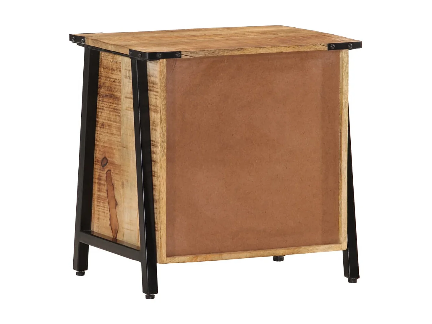 Garden Furniture -  Table de chevet 40x30x42 cm bois de manguier massif