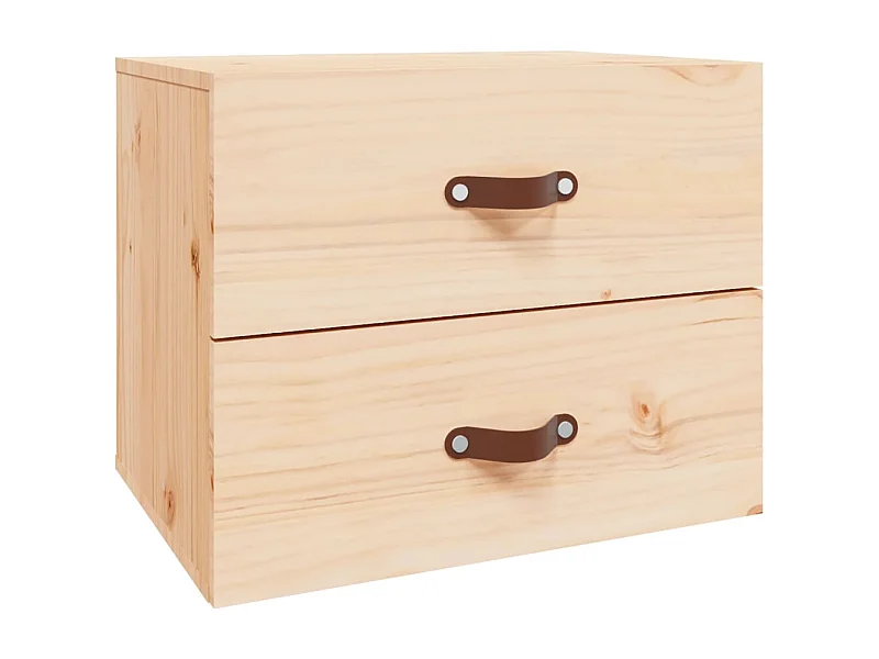 Elmont  Table de chevet murale 50x36x40 cm