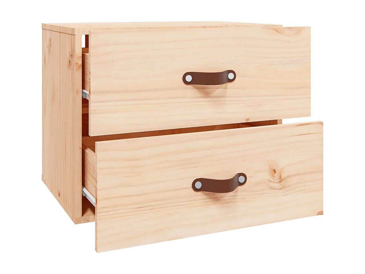 Elmont  Table de chevet murale 50x36x40 cm