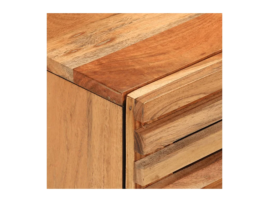 Janoah  Table de chevet 40x34x46 cm bois d'acacia massif