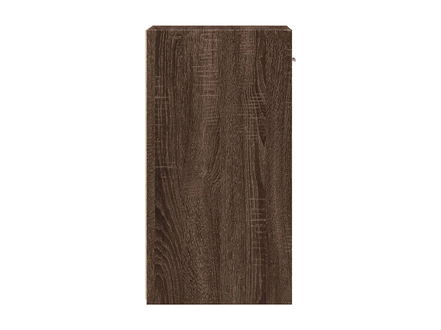 Ragna  Comodino Rovere Marrone 35x34x65 cm in Legno Multistrato