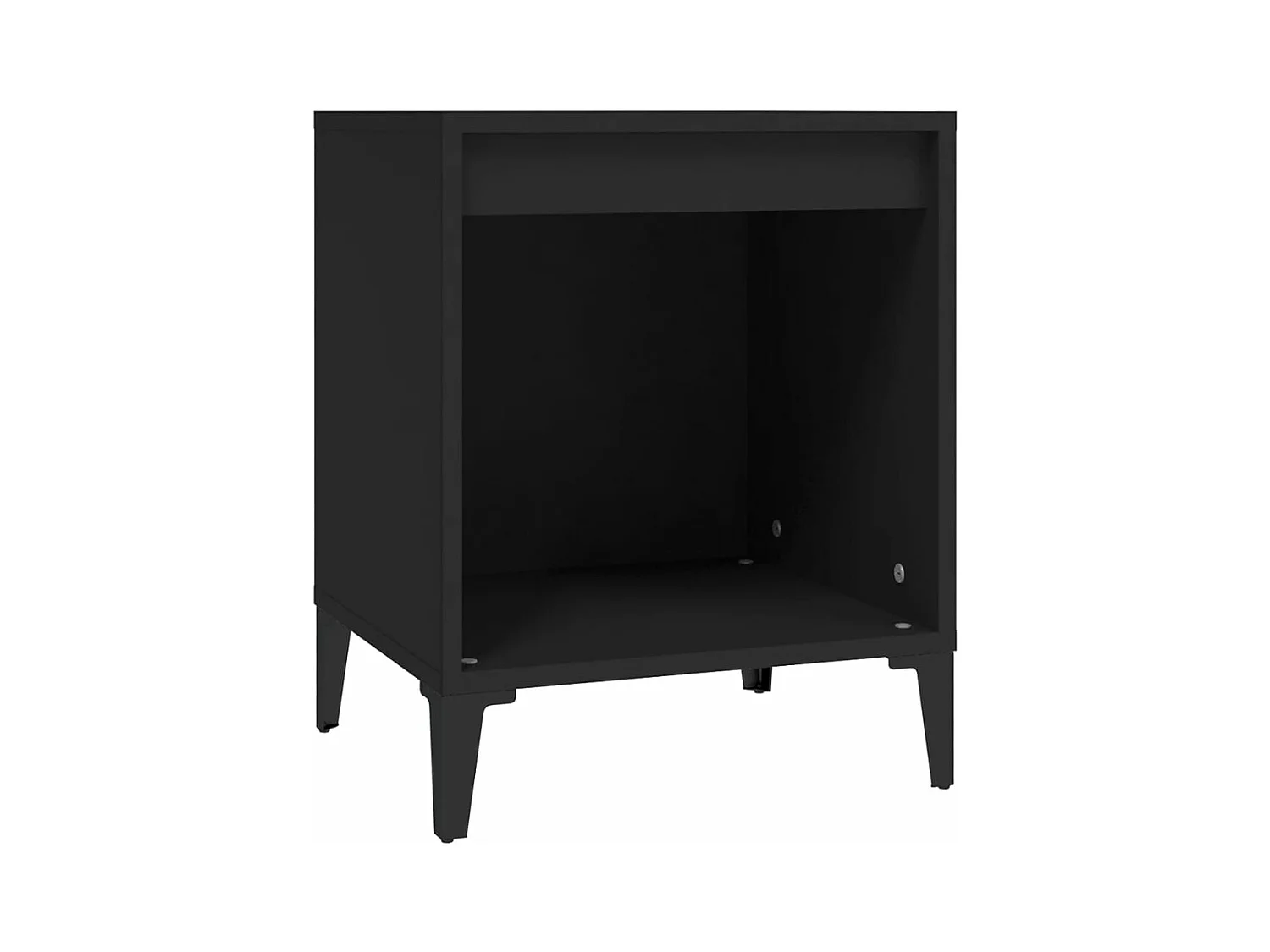 Hartford  Tables de chevet 2 pcs Noir 40x35x50 cm