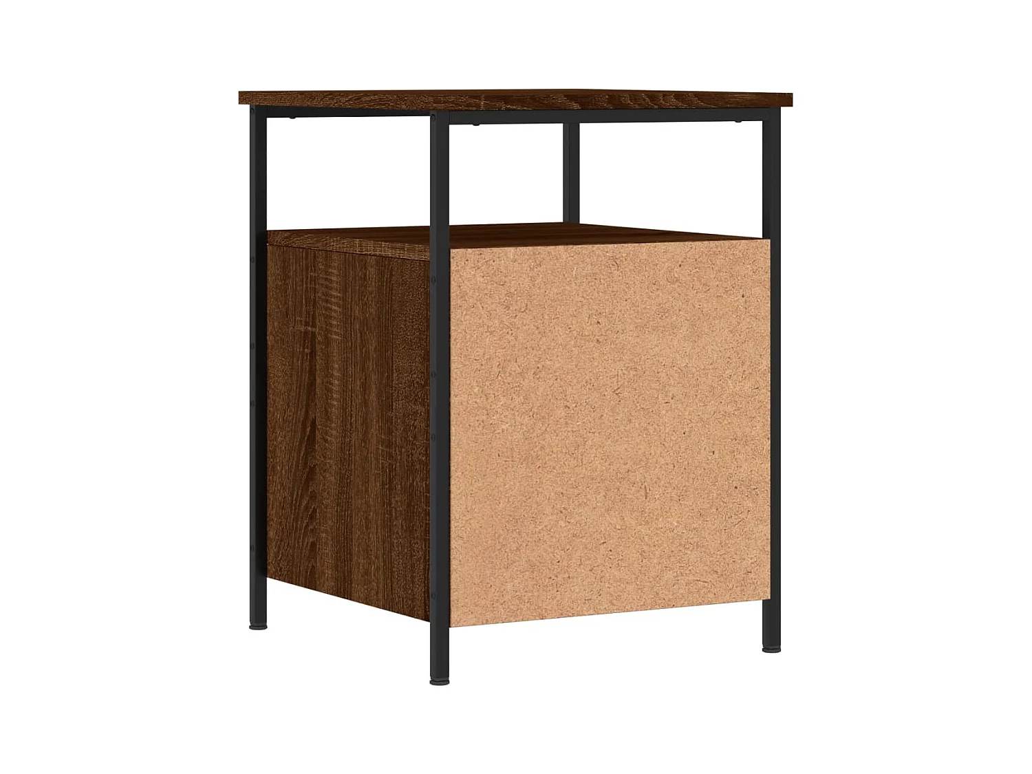 Janora  Tables de chevet 2 pcs chêne marron 44x45x60 cm bois ingénierie