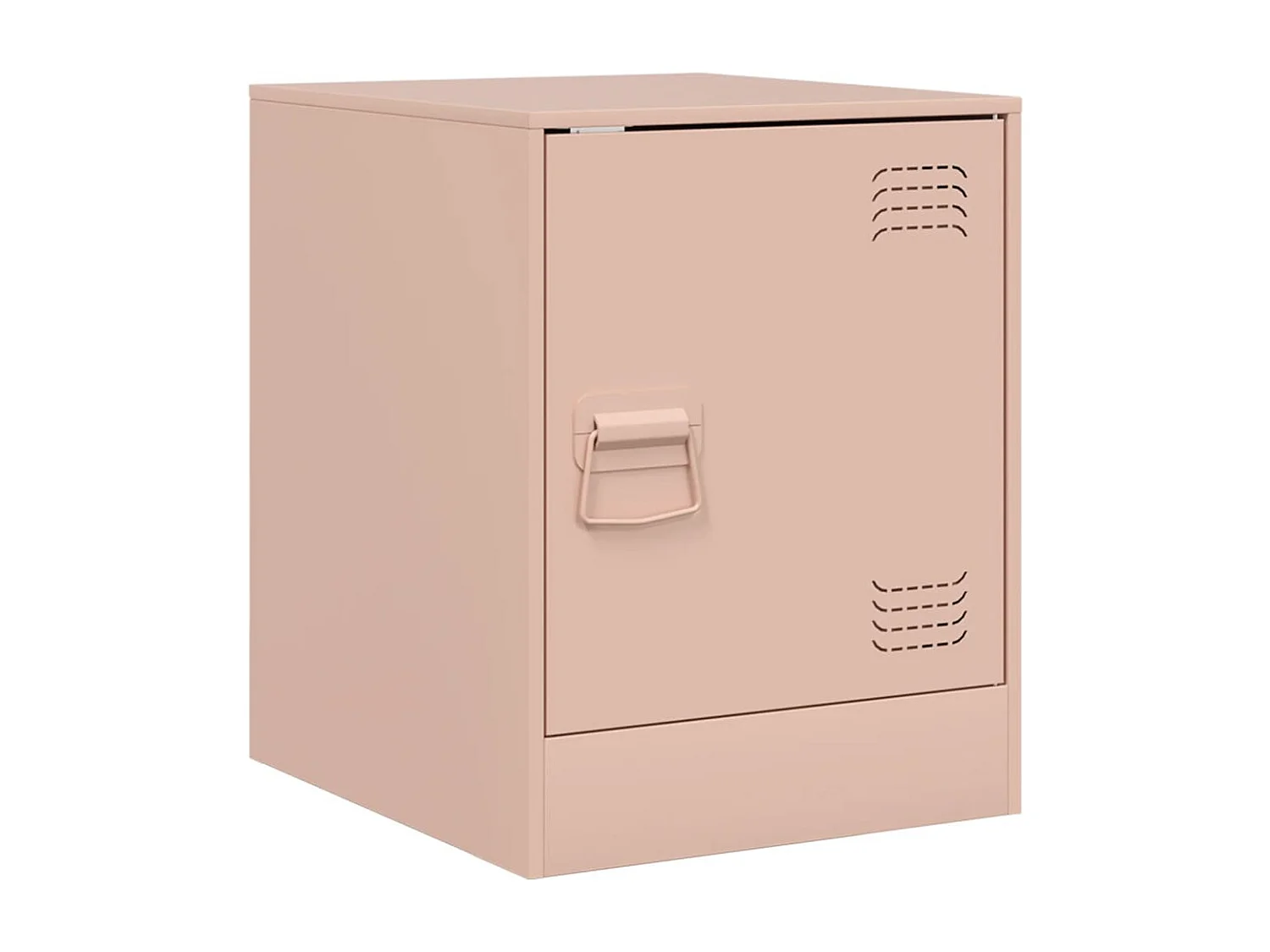 Dewy  Tables de chevet 2 pcs rose 34,5x39x44 cm acier