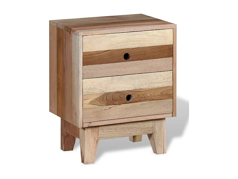 Garden Furniture -  Nachtkastje massief gerecycled hout