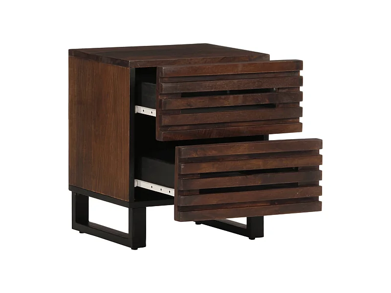 Janoah  Nachtkastje 40x34x46 cm massief mangohout